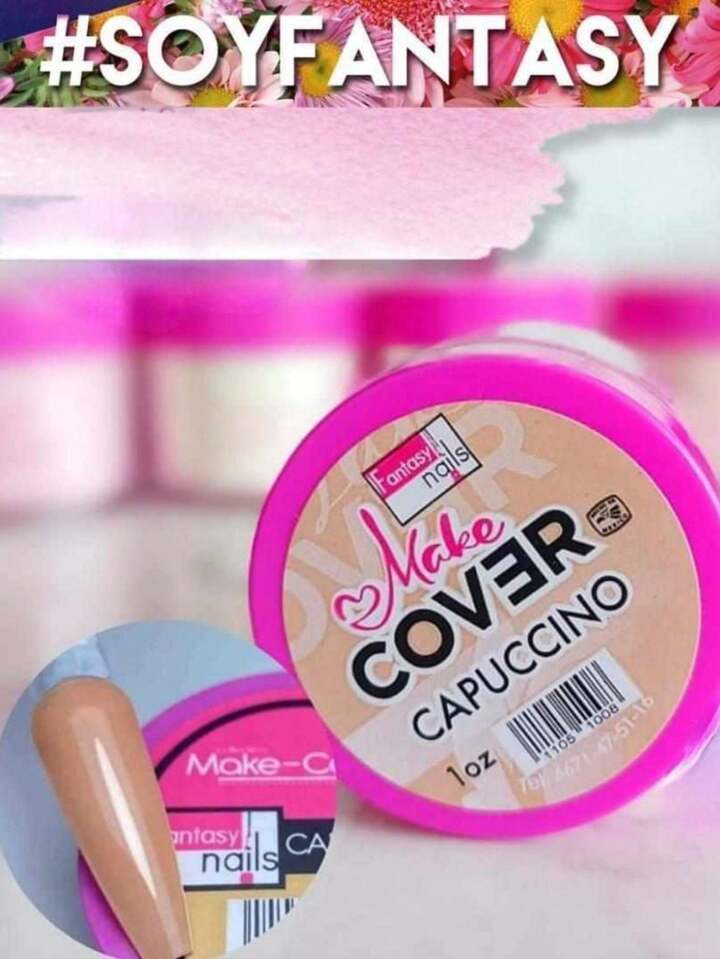 Acrílico Fantasy Nails Capuccino nude 1 y 2 onzas