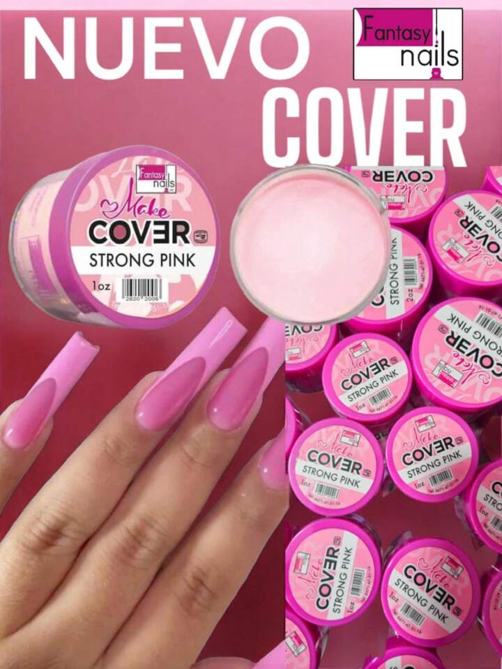 Acrílico Fantasy Nails Strong Pink 2 onzas