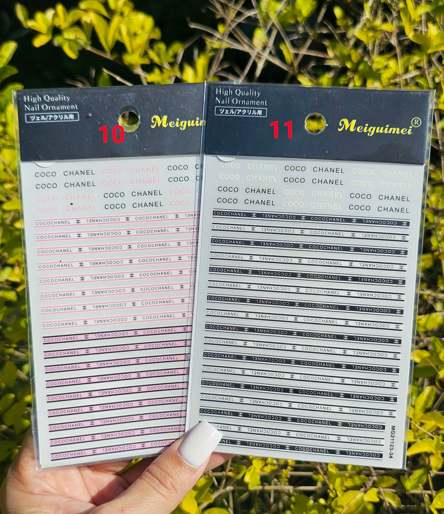 Calcomanías de marcas
