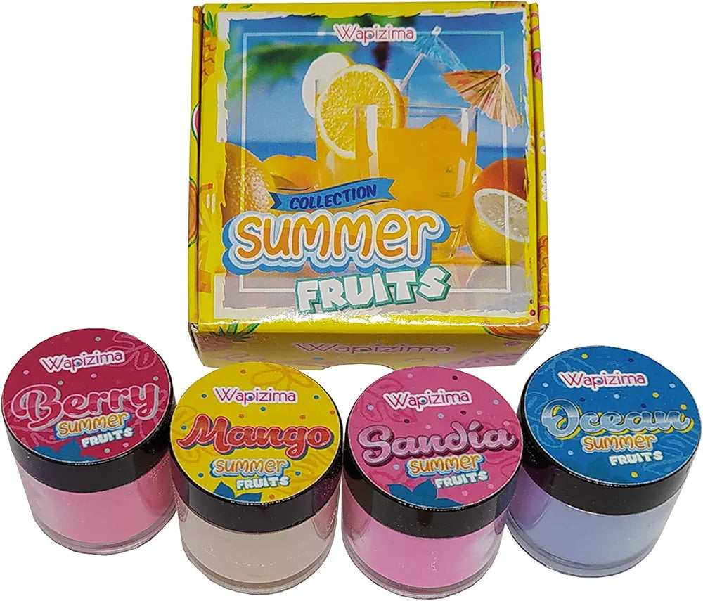 Acrílico Wapizima Colección Summer Fruits 4 piezas