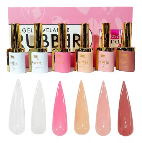 Gama de Gel Rubber F.N 6 piezas