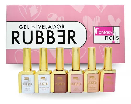 Gama de Gel Rubber F.N 6 piezas