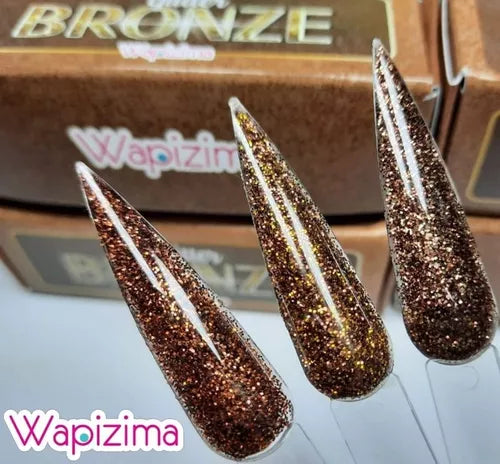 Acrílico wapizima Colección Mini Bronze 3 pzas