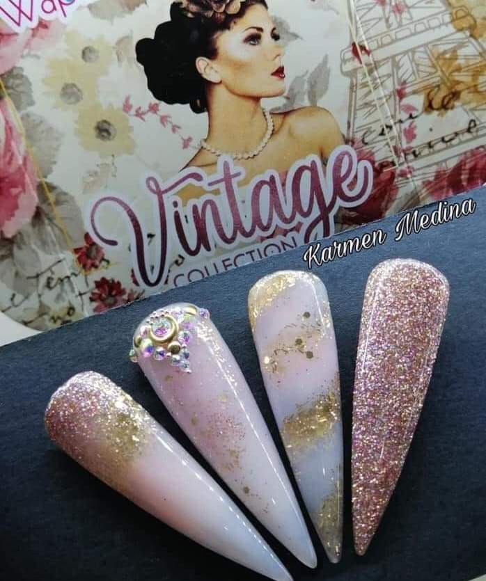 Acrílico wapizima colección vintage 8 pzas