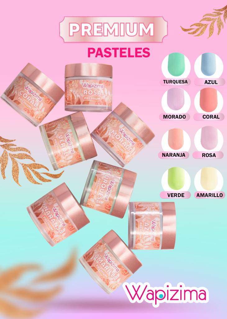 Acrilico wapizima premium pasteles