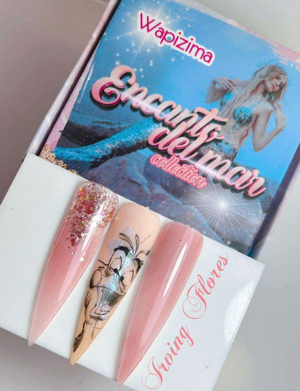 Acrílico wapizima colección encanto del mar 8pzas