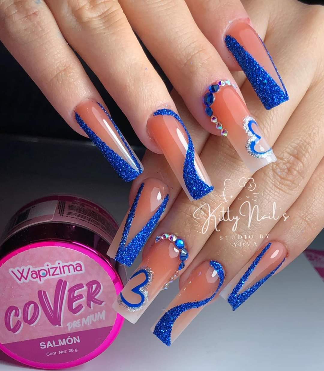 Acrílico wapizima Cover Salmón 1 y 2 onzas