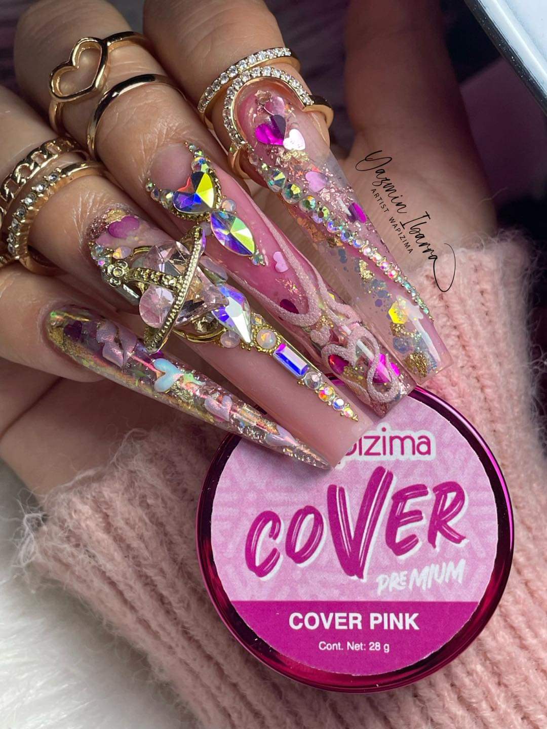 Acrílico wapizima Cover Pink 1 y 2