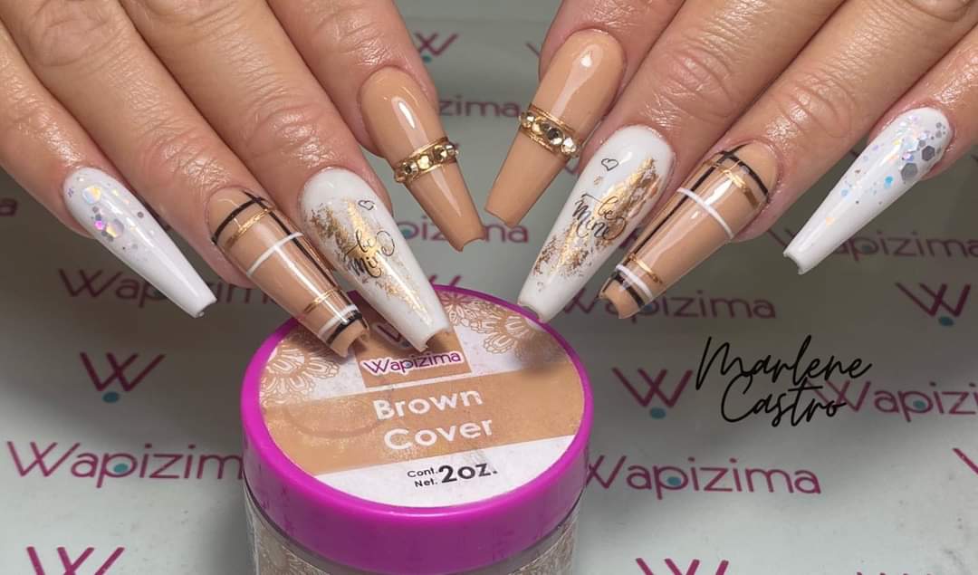 Acrílico wapizima Brown cover 2 onza