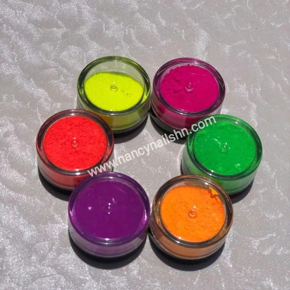 Pigmentos polvo para mezclar con acrilico