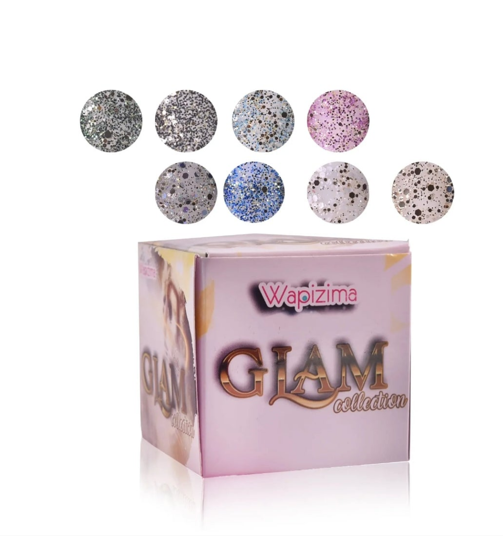 Acrílico wapizima colección Glam 8 pzas