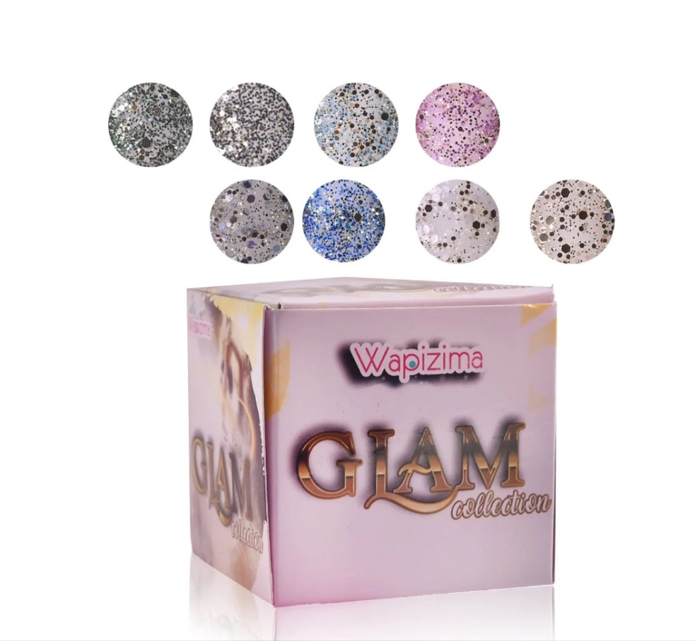 Acrílico wapizima colección Glam 8 pzas