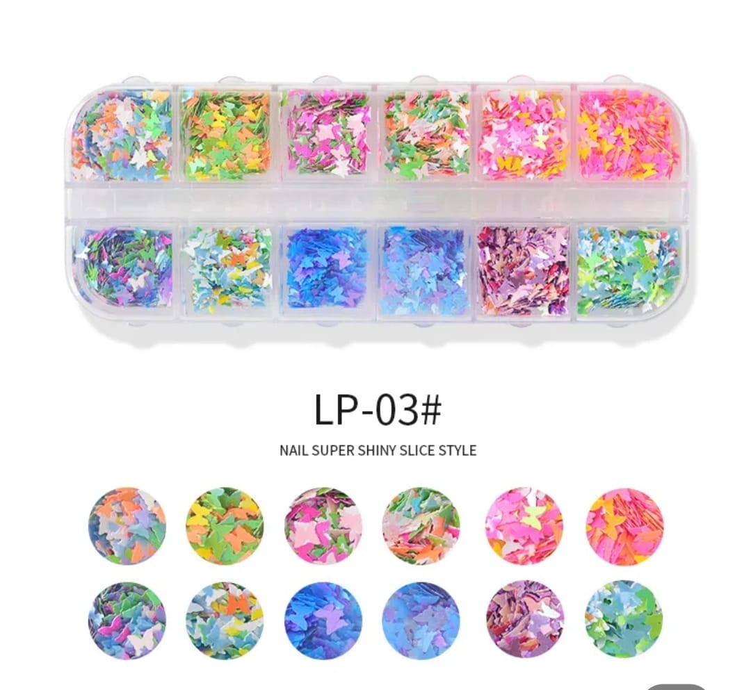 Decoraciónes para encasular mariposas