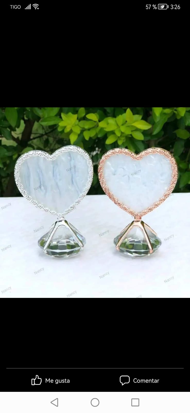 Diamantes para fotos