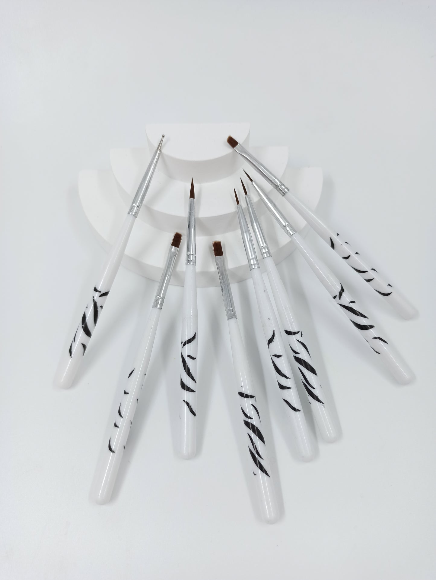 Pinceles variados en set