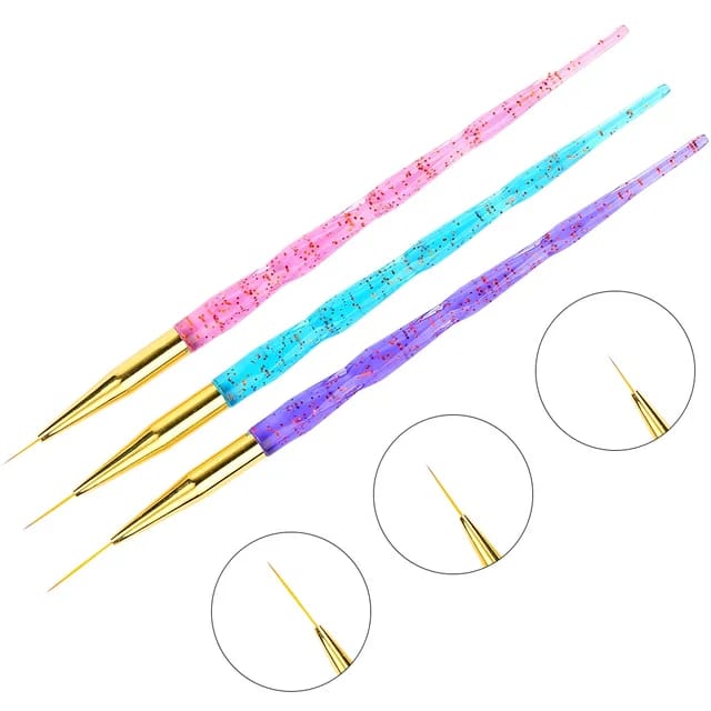 Pinceles liner para diseños