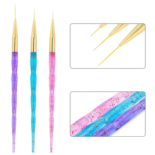 Pinceles liner para diseños