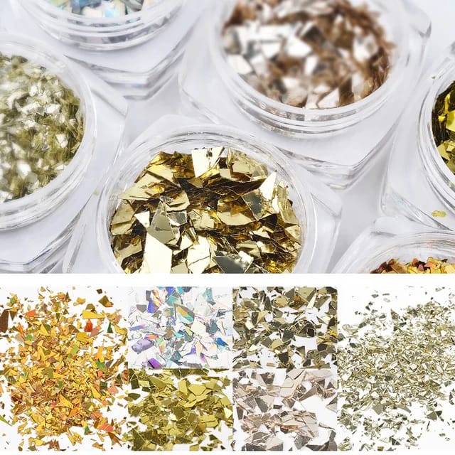 Decoración flake para encapsular