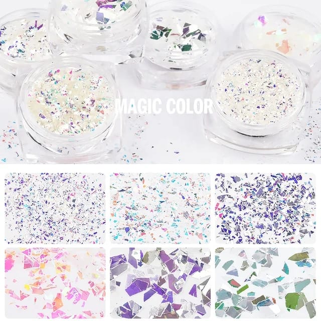 Decoración flake para encapsular