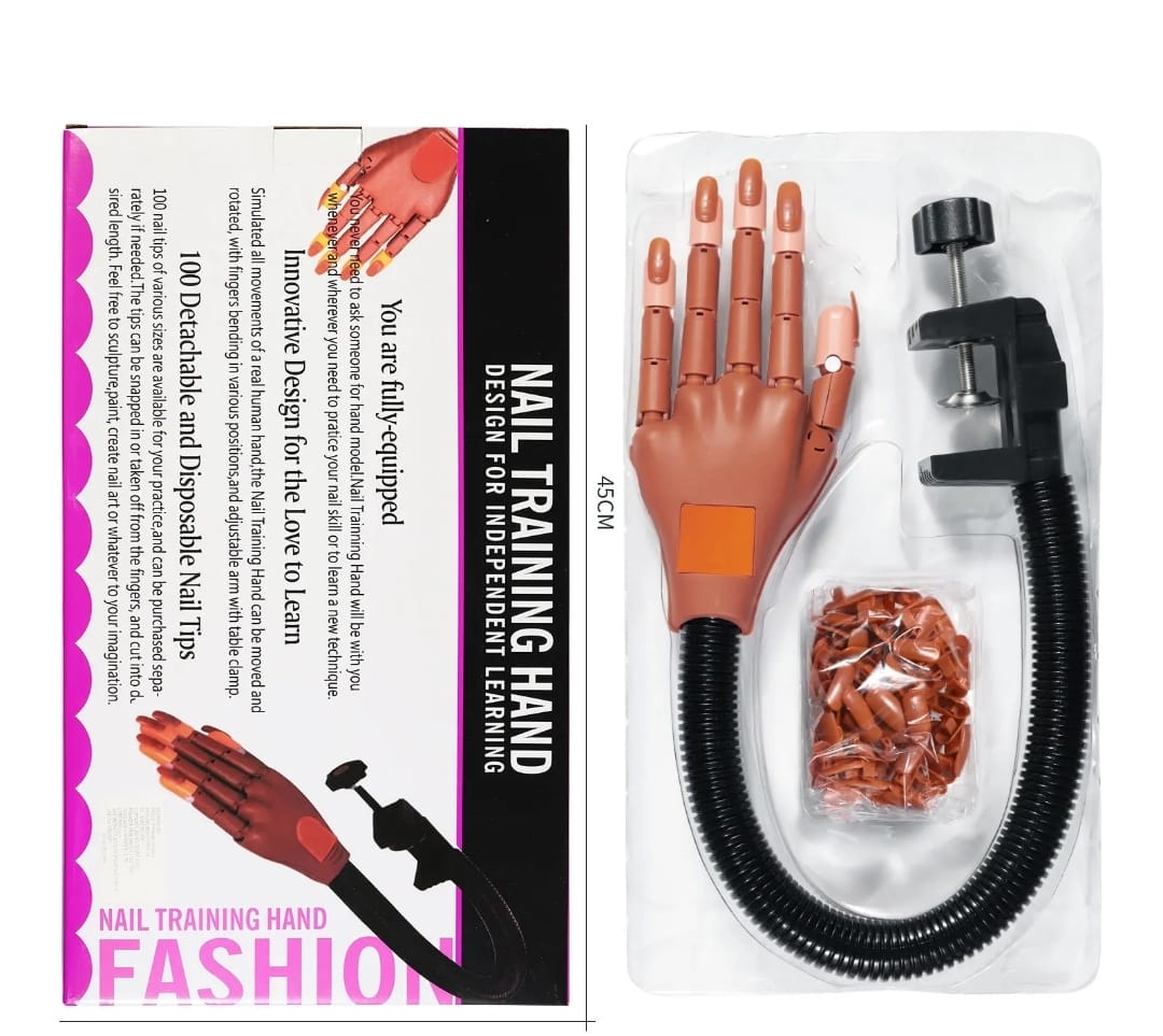 Mano robótica grande de práctica