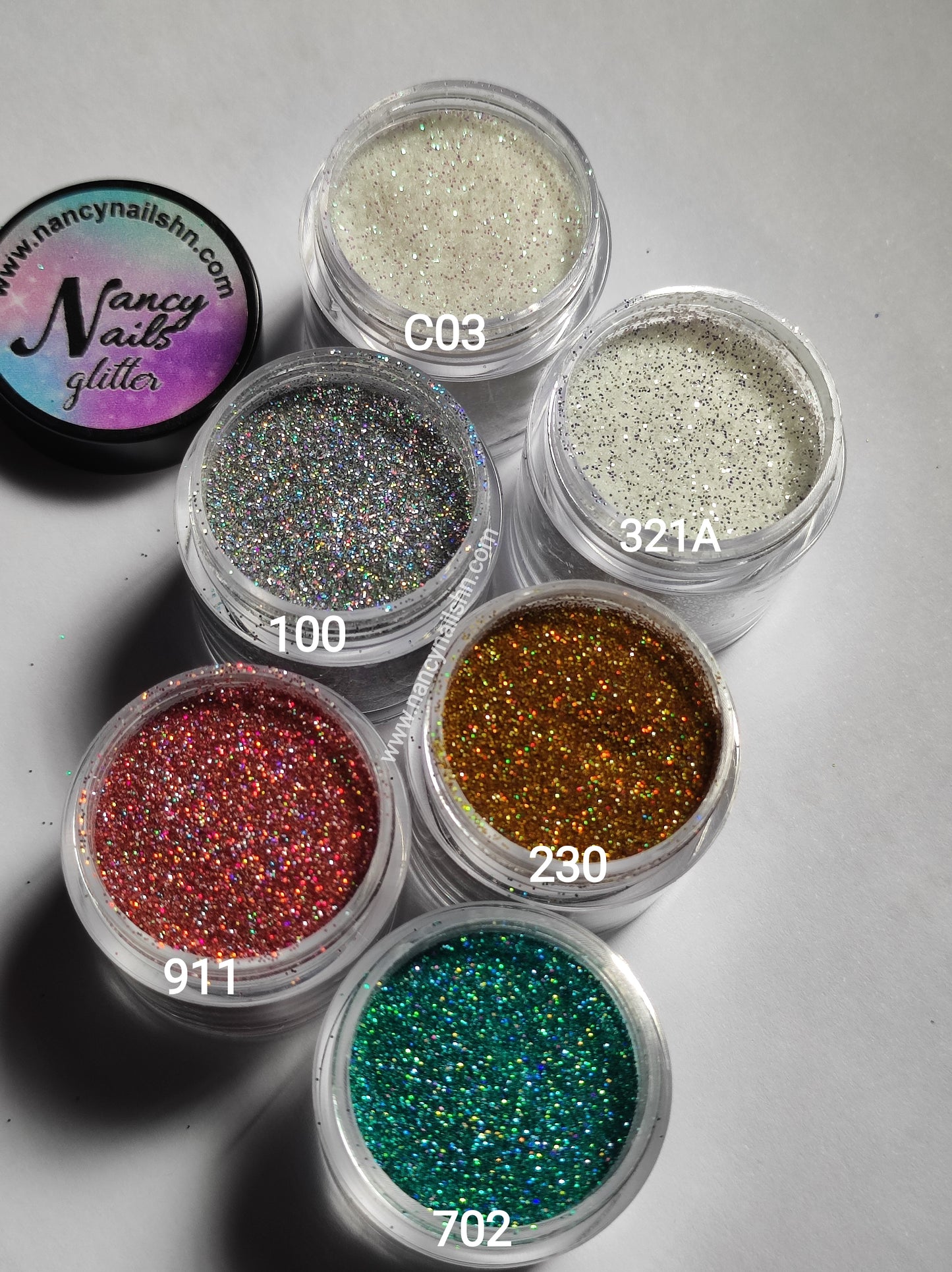 Glitter o escarcha micro,para efecto azucar
