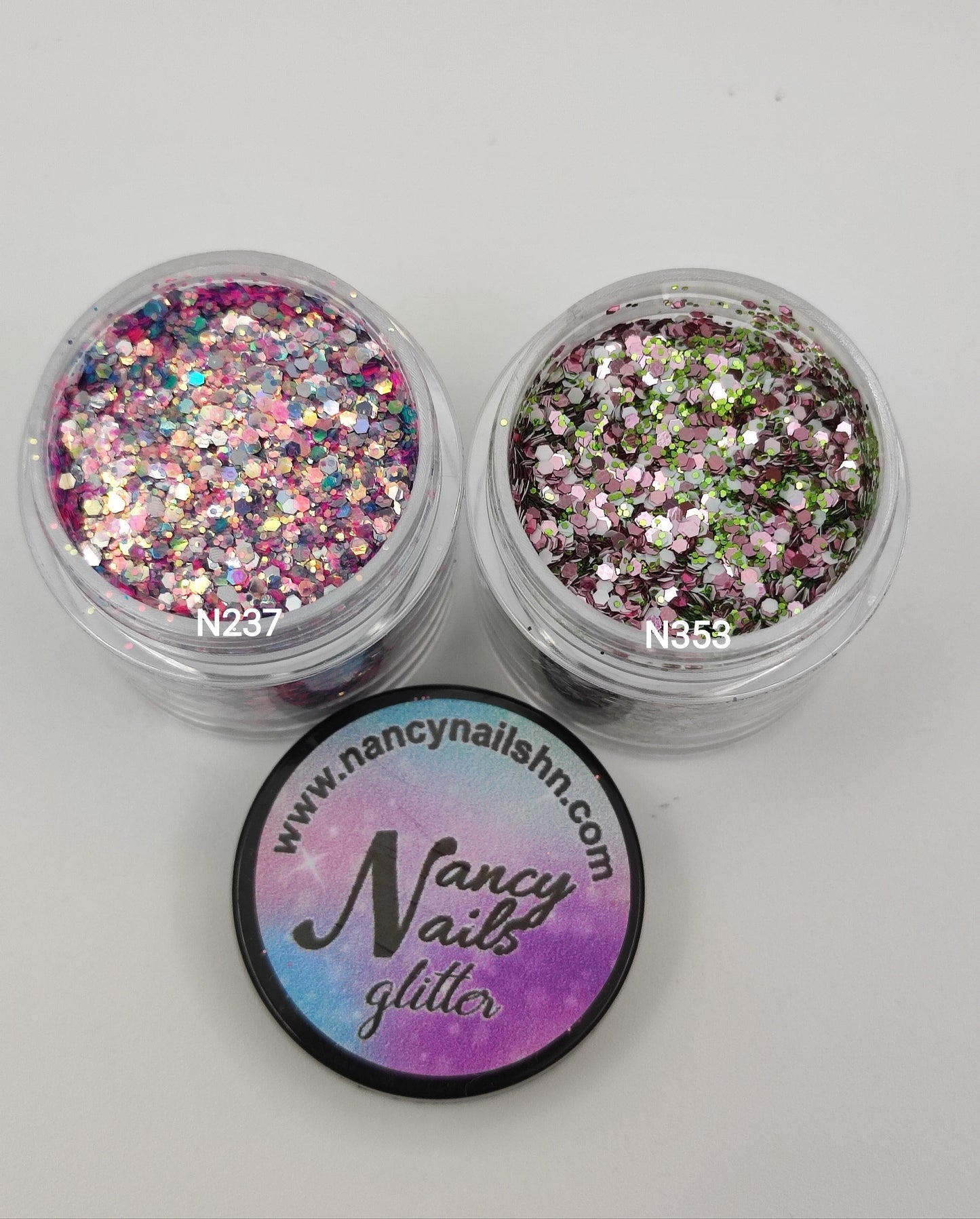 Glitter o escarchas colores nuevos,mira aqui el video
