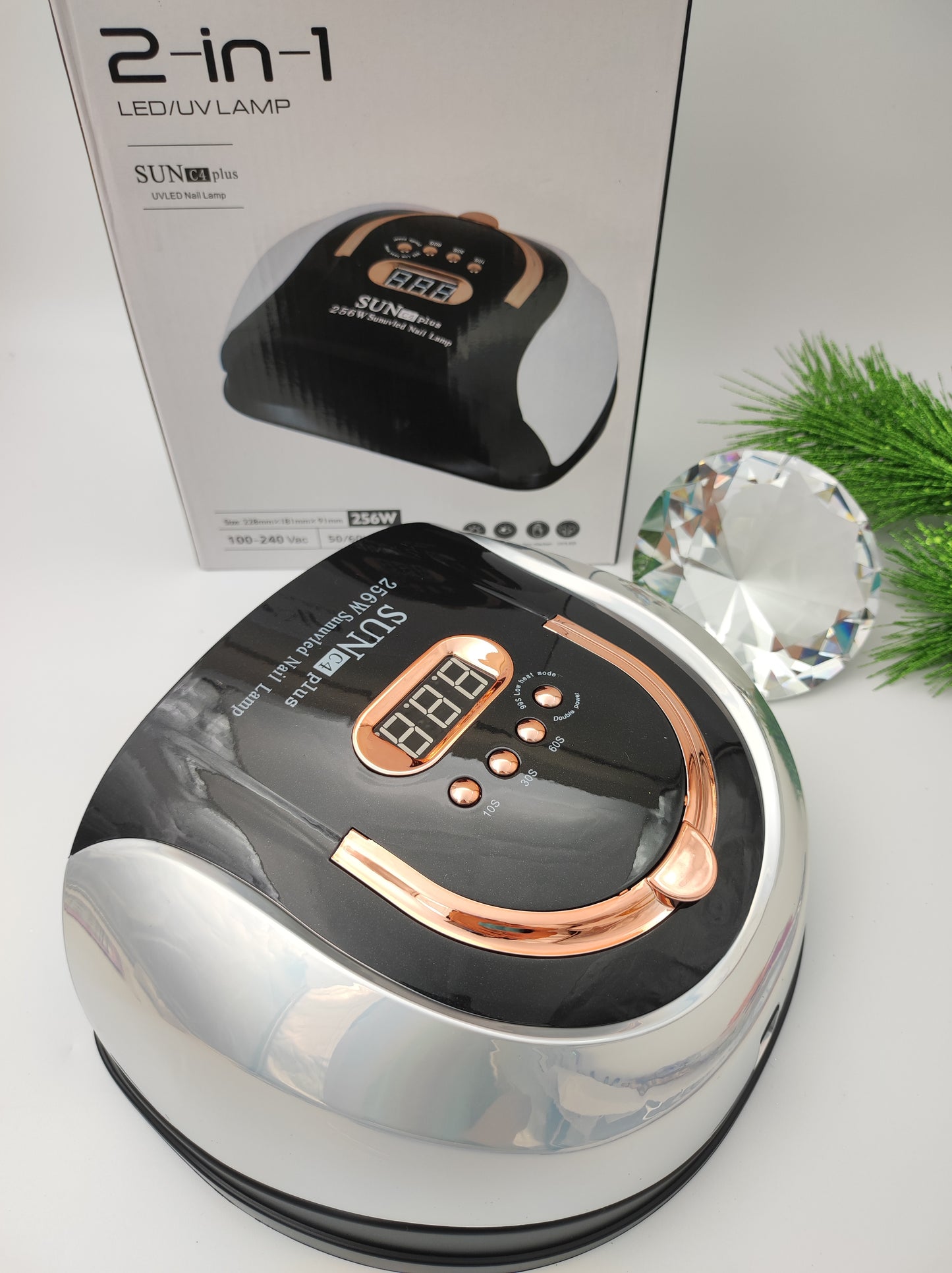 Lámpara LED/UV 256 W