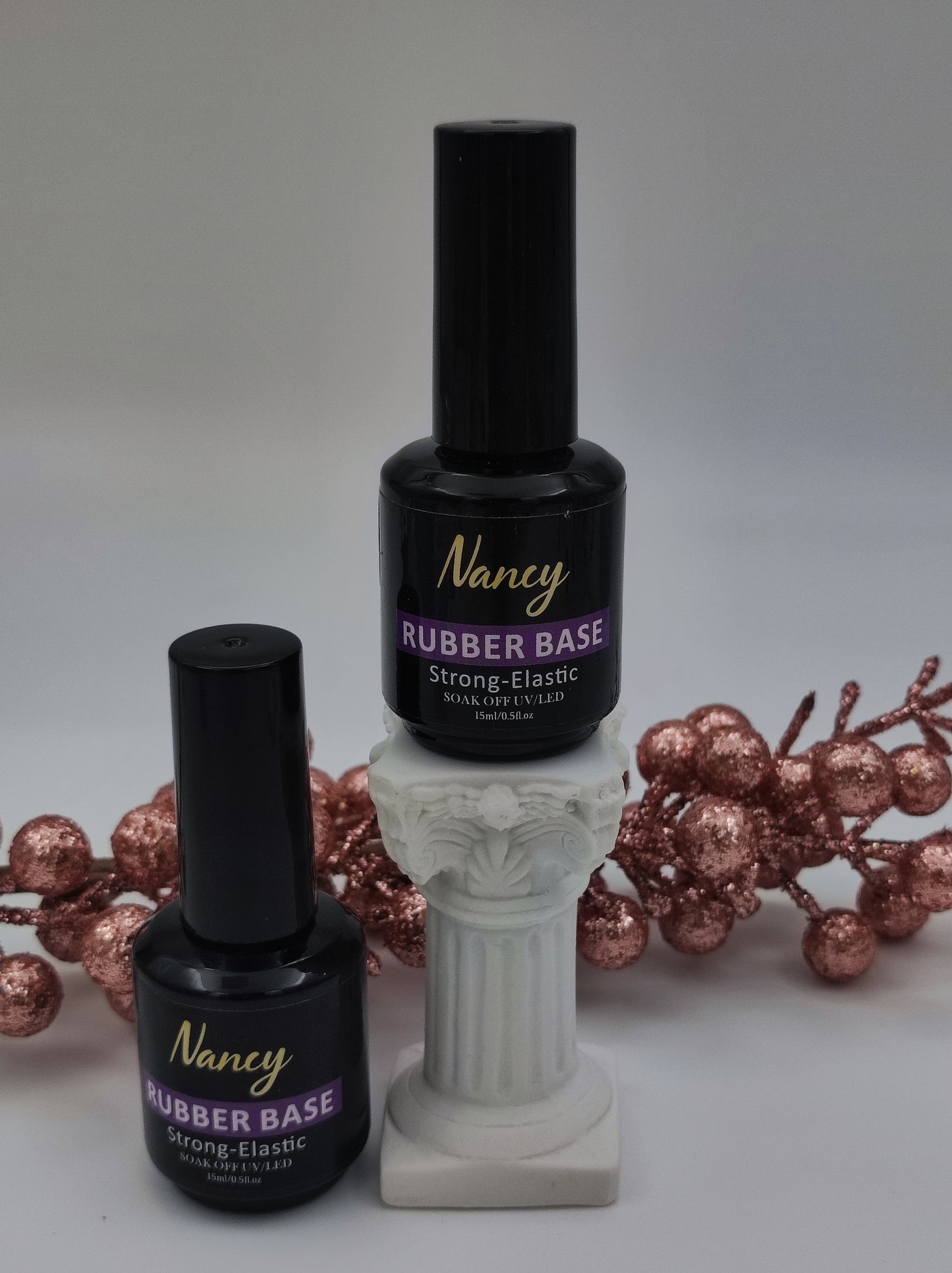 Base rubber transparente