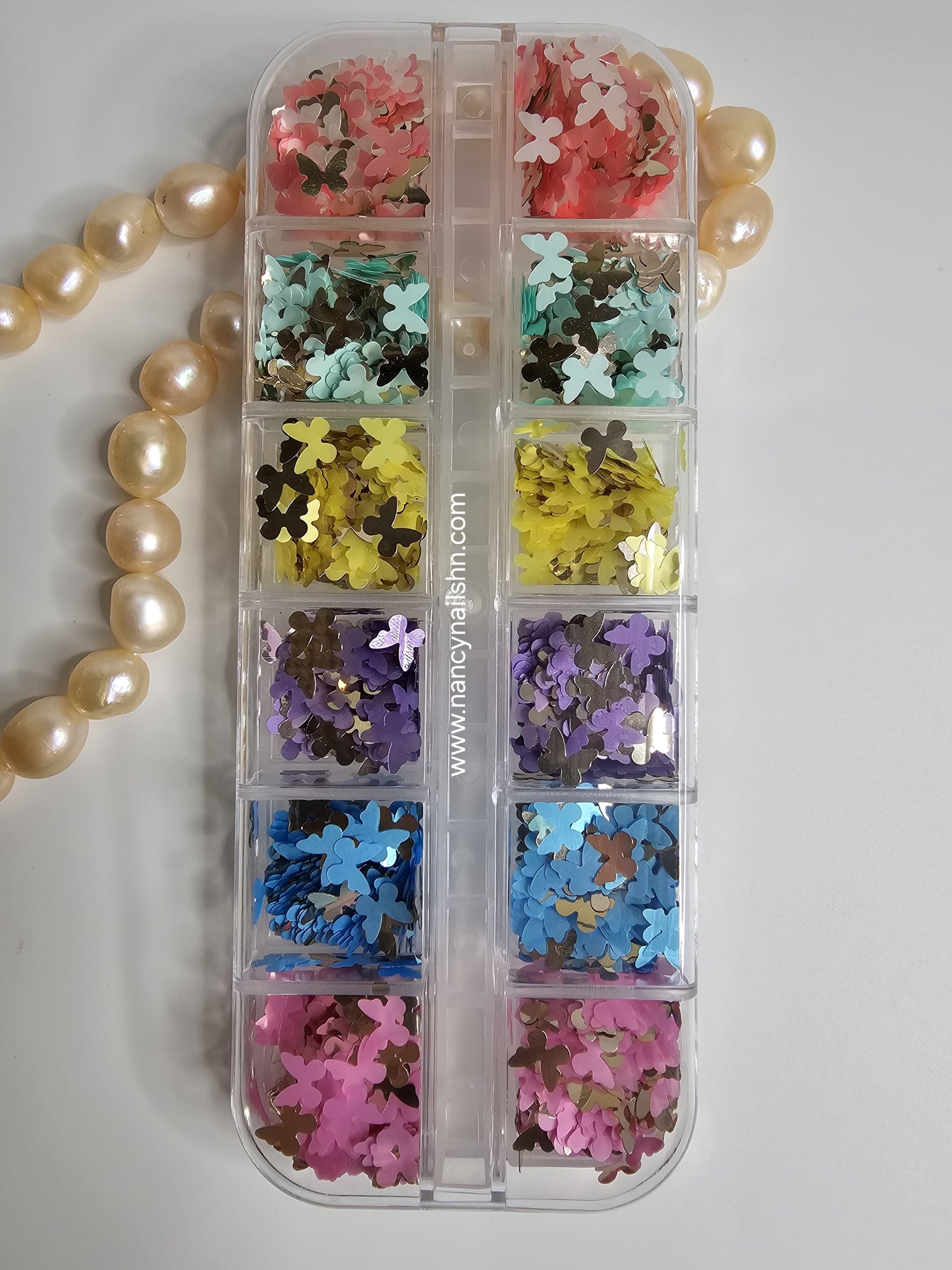 Decoraciones para encapsular mariposas