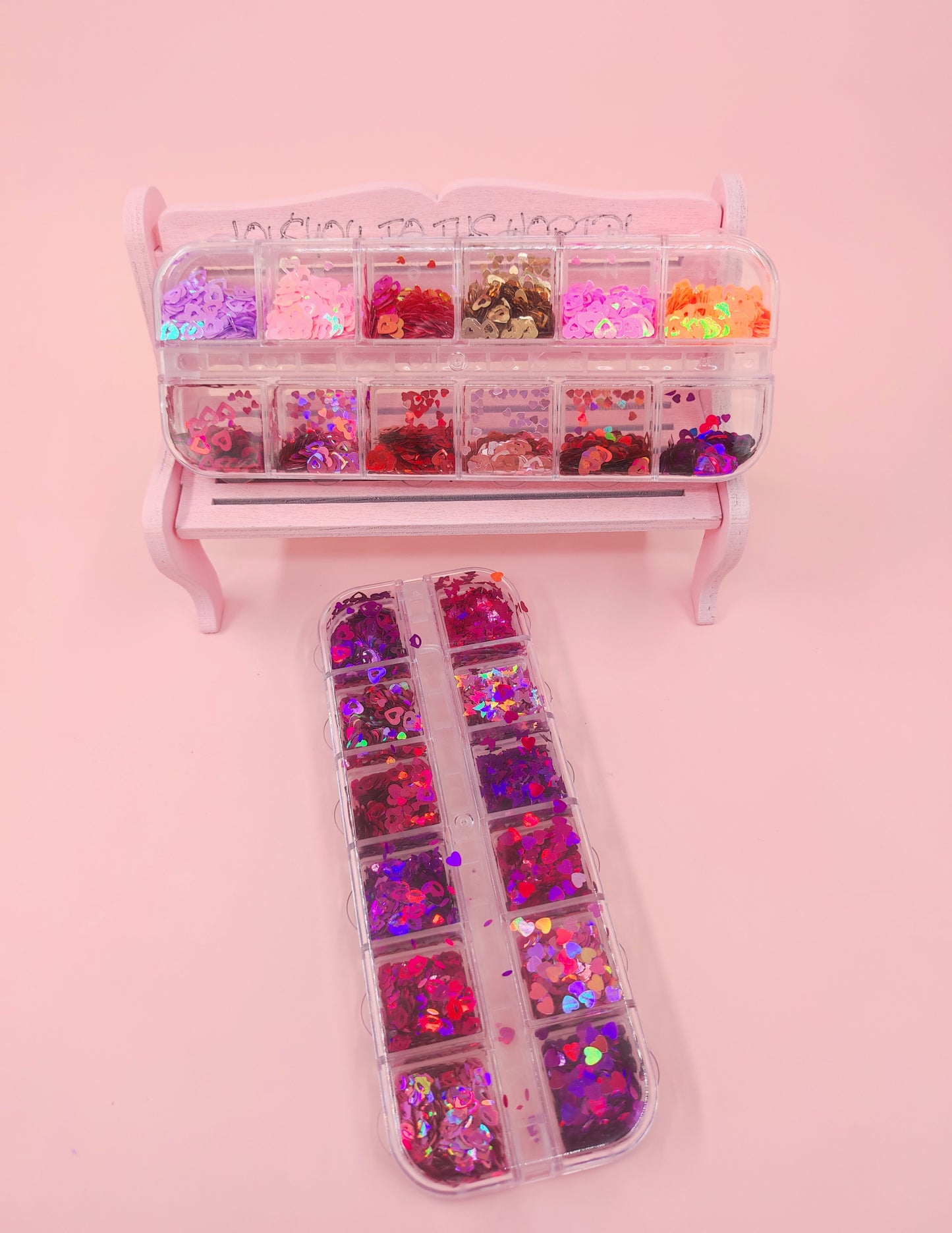Decoraciones para encapsular corazones y otros