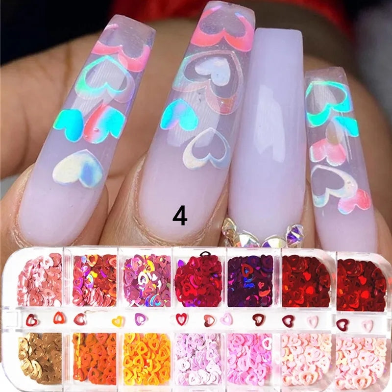 Decoraciones para encapsular corazones y otros