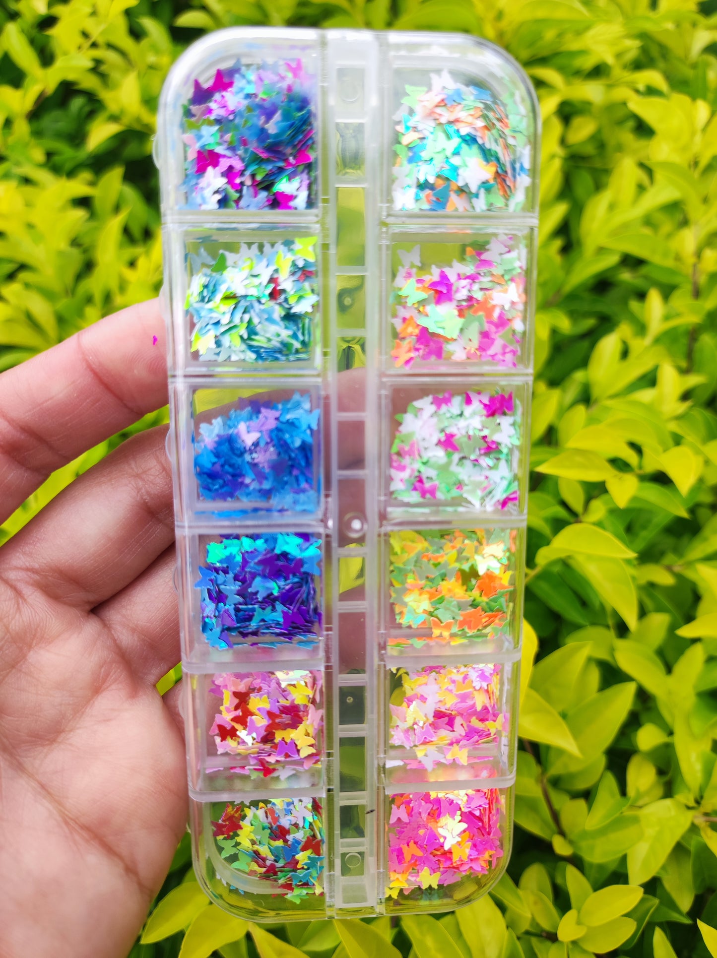 Decoraciónes para encasular mariposas
