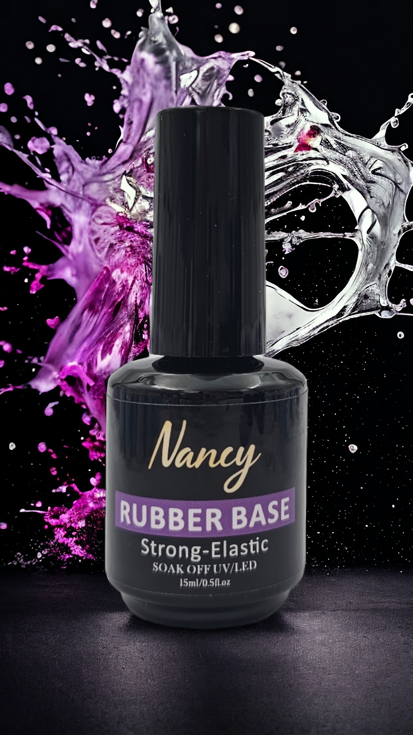 Base rubber transparente