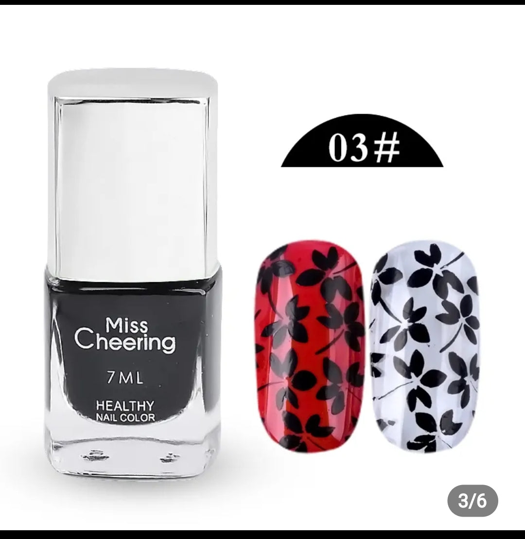 Esmalte o tinta especial para placa metálica 2 colores