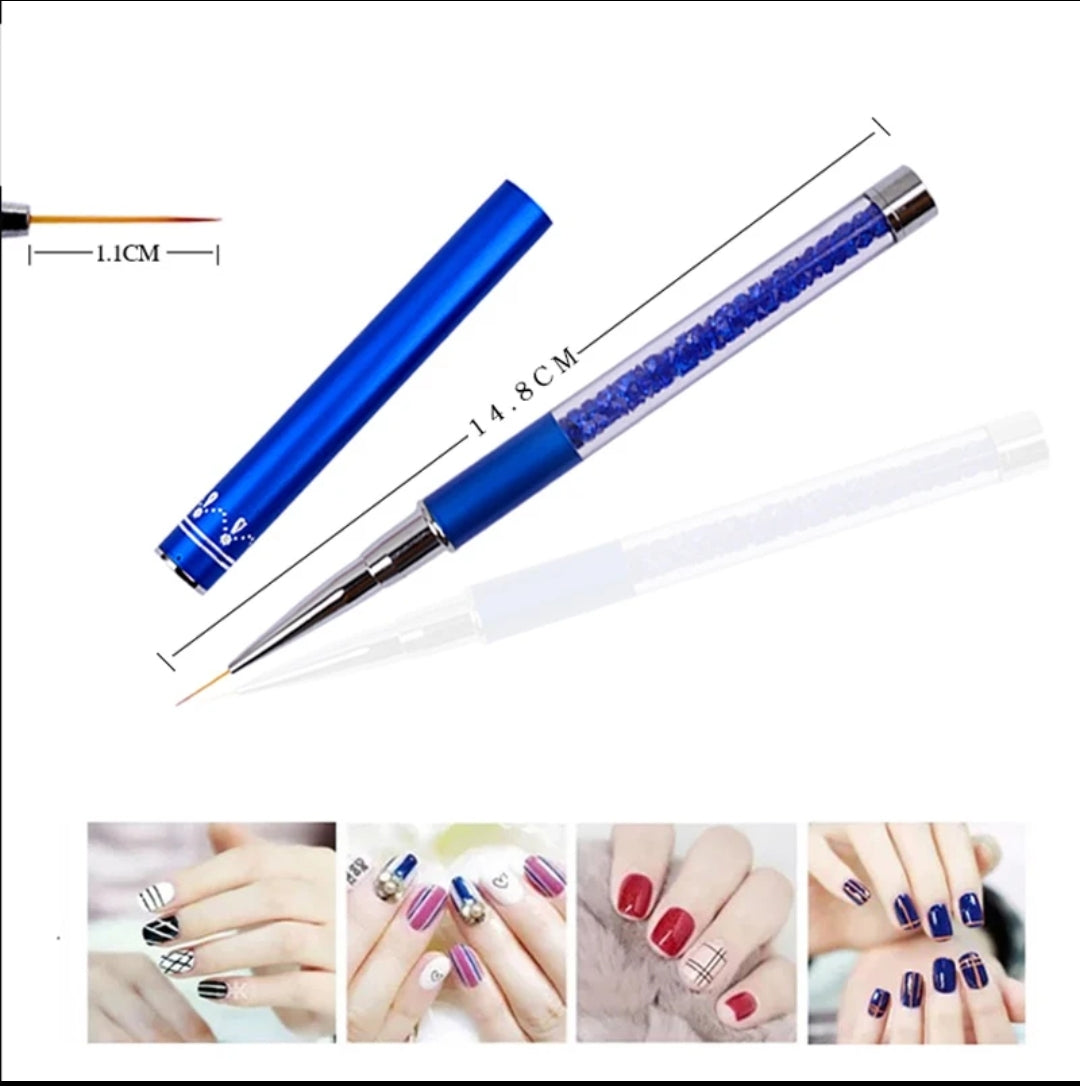 Pincel liner metalico
