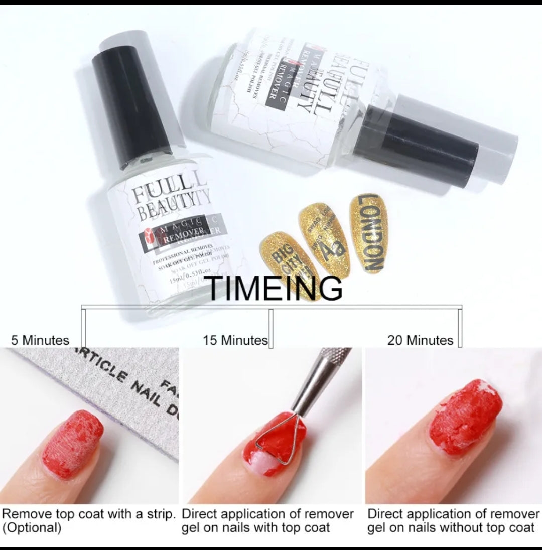 Gel removedor
