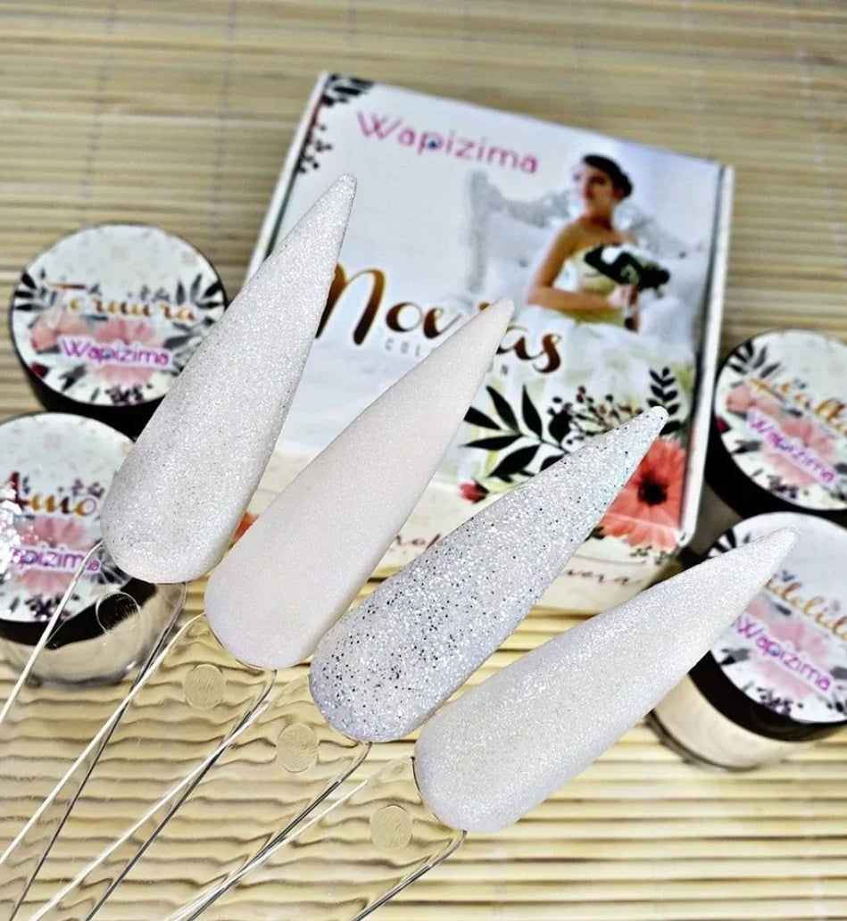Acrílico wapizima colección novias4 pzas