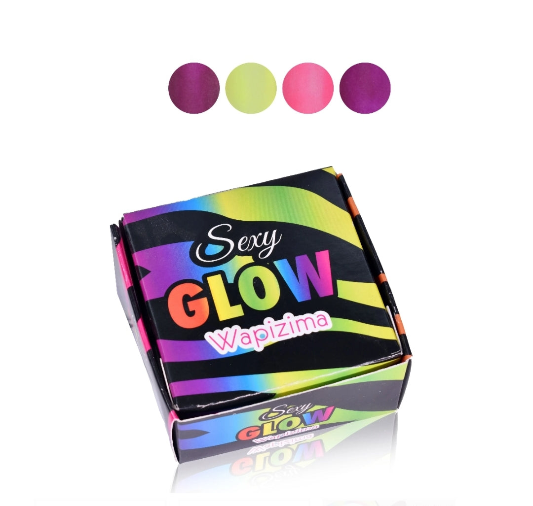 Acrílico wapizima colección glow 4 pzas