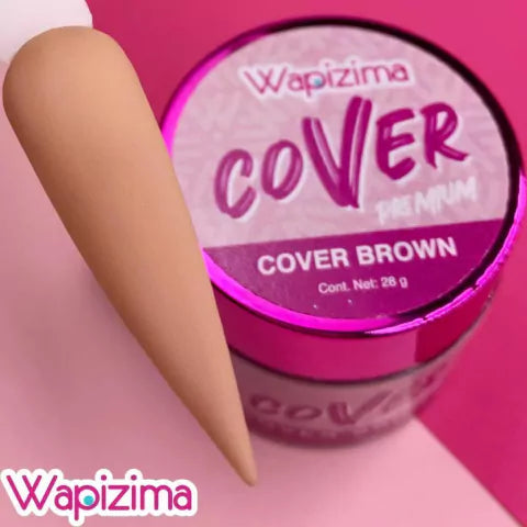 Acrílico wapizima Cover Brown 1 y 2 onzas