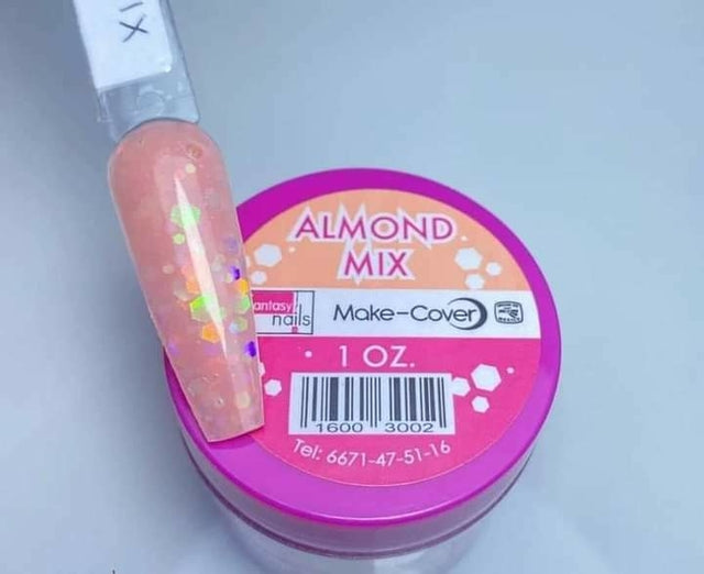 Acrílico Fantasy Nails Almond mix 1 onza