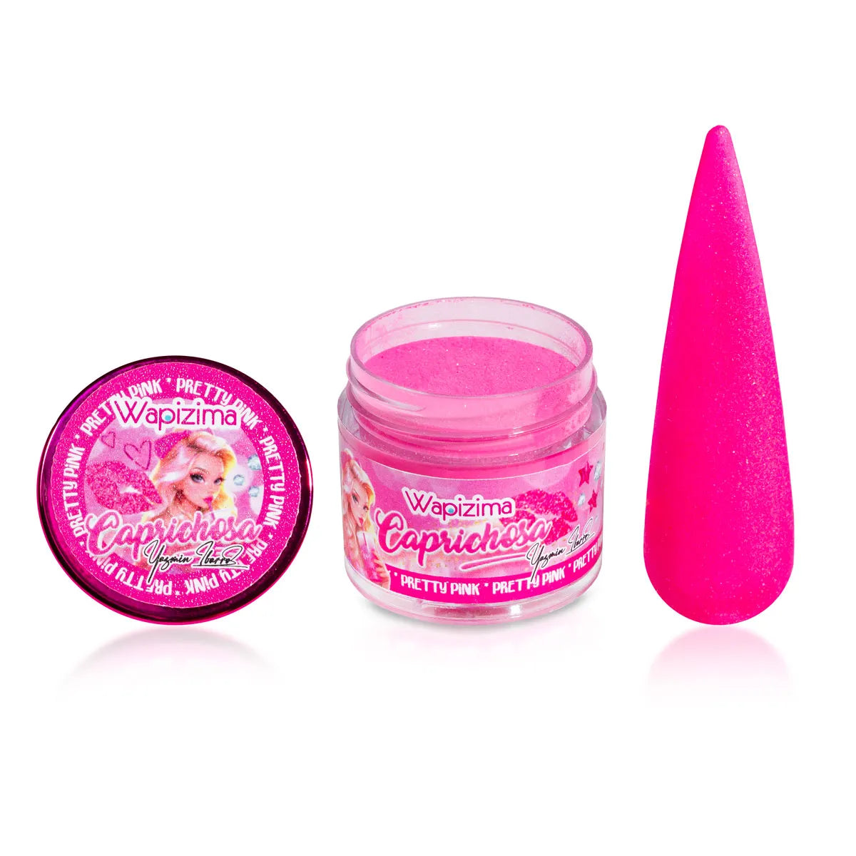 Acrílico caprichosa wapizima Pretty Pink 1 onza