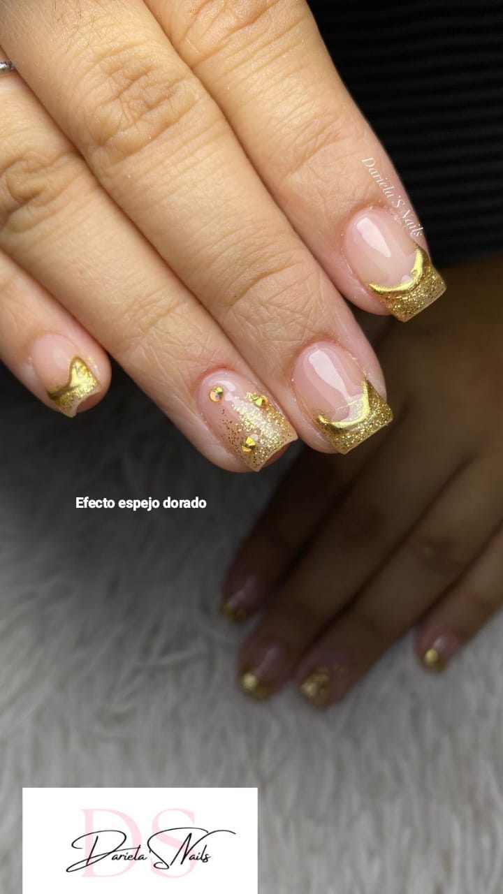 EFECTO ESPEJO NUEVO TONO DORADO