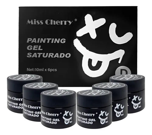 Painting gel blanco y negro saturado