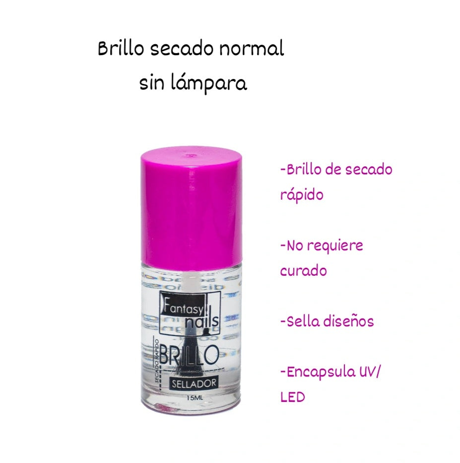 Brillo sellador sin lampara