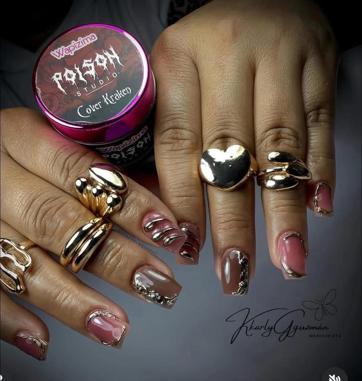 Acrilico Poison 2 tonos wapizima