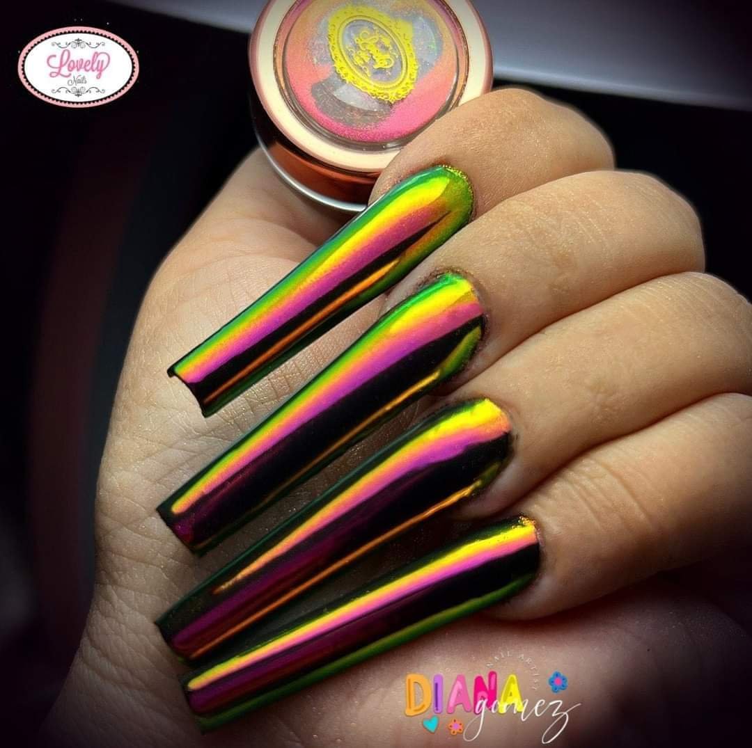 Efecto multicromatico lovely