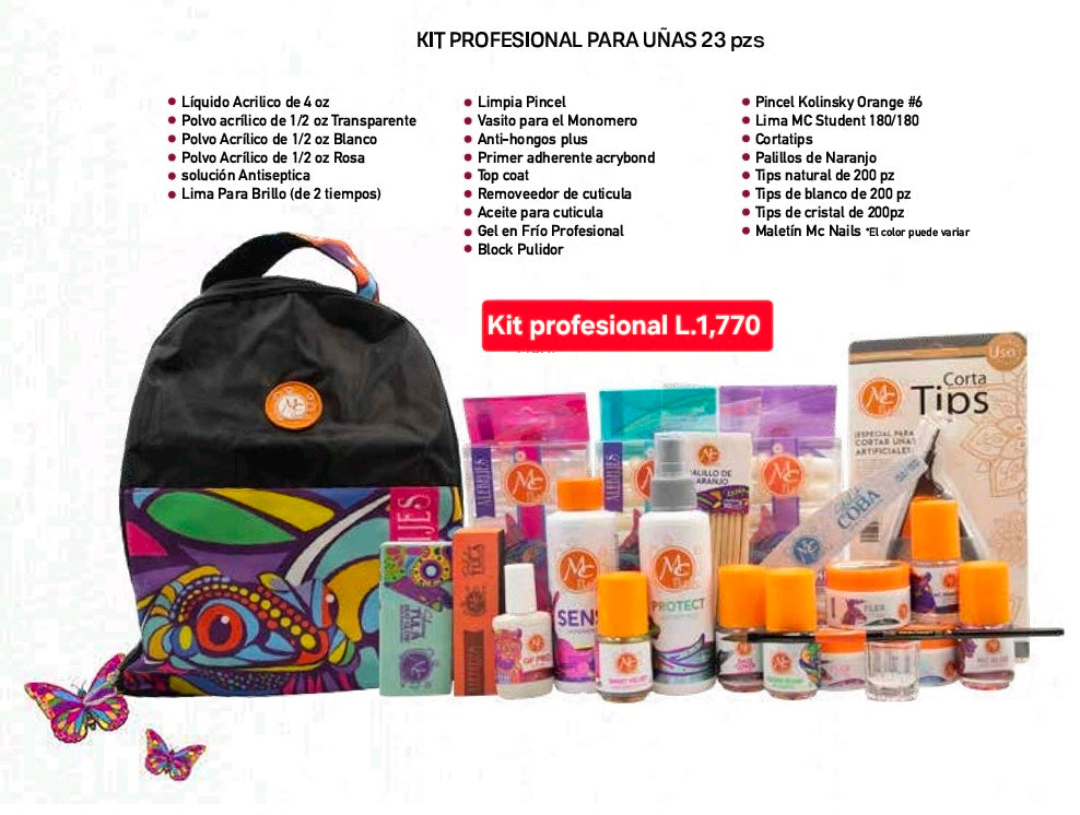 Kit profesional para uñas Reestok