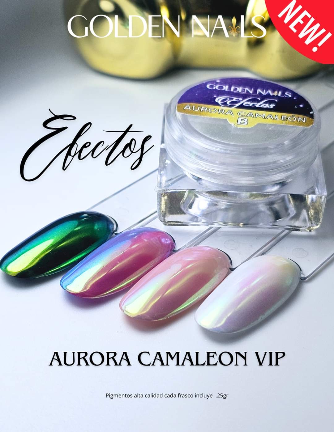 Efecto aurora golden