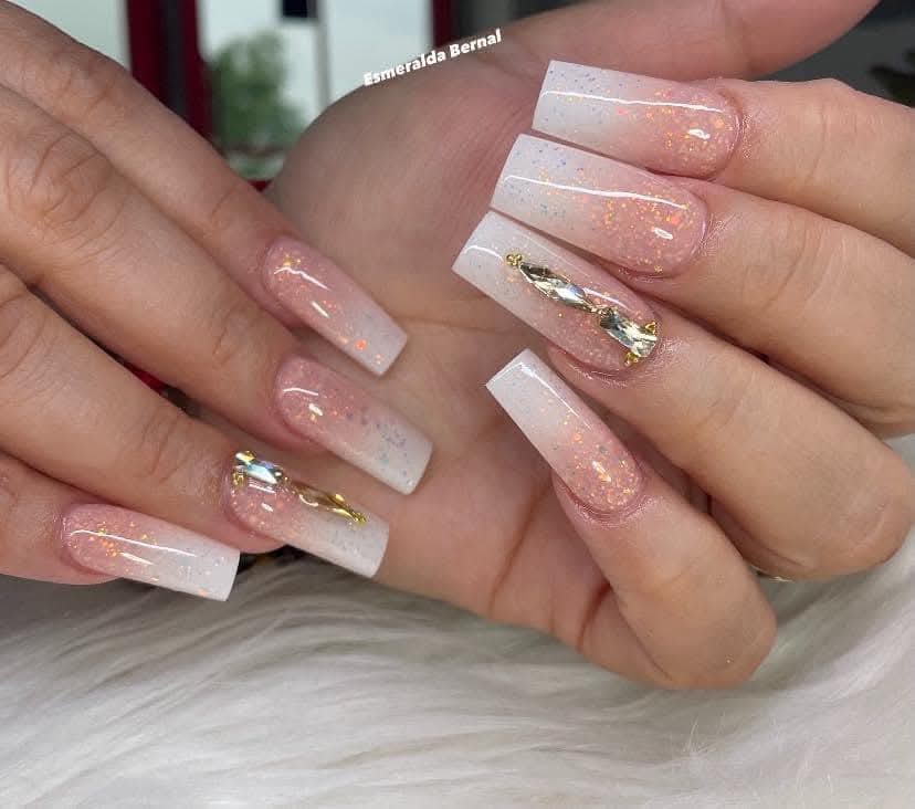 Acrílico Fantasy Nails Shine Gold 1 onza