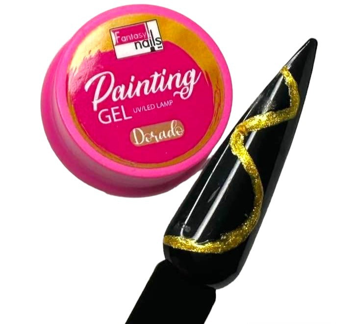 Gel Painting Dorado